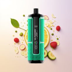 Al Fakher Crown Bar 15K Hypermax Lemon Mint DTL Disposable Vape Kit
