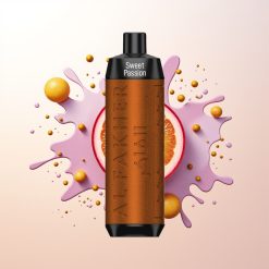 Al Fakher Crown Bar 8000 Crystal Sweet Passionfruit Disposable Vape 18ml 5mg