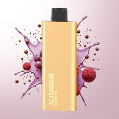 Alibarbar Pandora 7000 Puffs Grape Ice Disposable Vape with 17ml E-liquid & 1.0 Ohm Coil