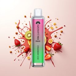 Hayati Pro Max 4000 Strawberry Kiwi Dual Mesh Rechargeable LED TPD