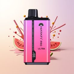 Hayati Pro Ultra 15000 Puffs Fruit Bomb Strawberry Watermelon Bubblegum 850mAh 24ml 2%