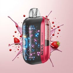 NEXA Ultra 50000 Puffs Strawberry Ice 20ml 800mAh 5% Type-C 3D Curved Screen