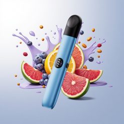 RELX Infinity 2 650-Puff Blue Metallic USB-C Vape Device