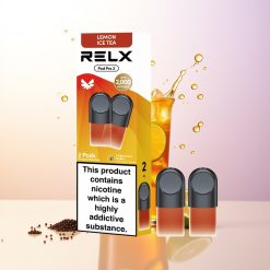 RELX Pod Pro 2 600 Puffs Tea-Lemon Ice 1.9ml 3-Voltage