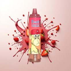 RandM Fumot Tornado 15000 Puffs Strawberry Red Bull 25ml 850mAh Mesh LCD