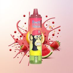 RandM Fumot Tornado 15000 Puffs Strawberry Watermelon Lemonade 25ml 850mAh Mesh LCD