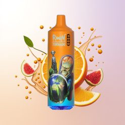 RandM Fumot Tornado 9000 Puffs Orange Soda Mesh RGB 18mL Rechargeable