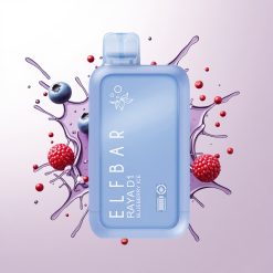 Elf Bar Raya D1 13000 Puffs Blueberry Ice Disposable Vape with 18ml Capacity & 650mAh Rechargeable Battery