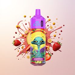 JNR Alien 10000 Puffs Strawberry Pina Colada Mesh Coil RGB LED Type-C