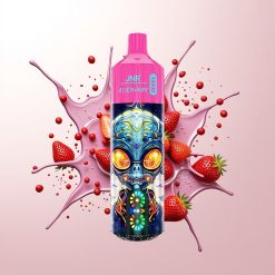 JNR Alien Max 18000 Puffs Strawberry Ice Dual Mesh LED Type-C