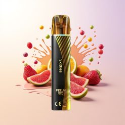 JNR Black&Golden 800 Puffs Disposable Vape Skittles 550mAh 2ml 2% Nicotine TPD