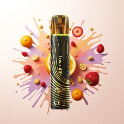 JNR Black&Golden 800 Puffs Love 419 Disposable Vape 2ml 2% Nicotine TPD