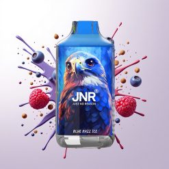 JNR Falcon 16000 Puffs Blue Razz Ice 850mAh 22ml Dual Mesh Coil Type C & Lightning Smart LED Display 0%2%