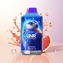 JNR Falcon 16000 Puffs Grapefruit Lemonade Ice 850mAh 22ml Dual Mesh Coil Type C LED 0%/2%