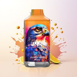 JNR Falcon 16000 Puffs Pineapple Mango Orange 850mAh 22ml Dual Mesh Coil Type C LED Display 0%/2% Nicotine