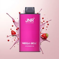 JNR Mega Box 25000 Puffs 30ml Strawberry Ice Dual Mesh Type-C