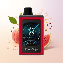 JNR PhoneVape 30000 Peach Mango Watermelon Rechargeable Turbo App Control