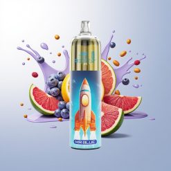 JNR Rocket-X 12400 Puffs Mr Blue Adjustable Airflow RGB 1.2ohm Mesh 850mAh Type-C