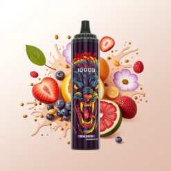 JNR Wolf Niplo 10000 Puffs Iron Brew Mesh 1.0 Ohm 650mAh 20ml Type-C