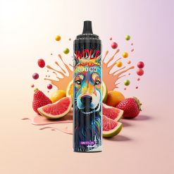 JNR Wolf Niplo 10000 Puffs Skittles Mesh Coil 1.0 Ohm 650mAh Type-C