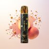 JNR Black&Golden 800 Puffs Peach Disposable Vape 550mAh 2ml 2% Nicotine TPD